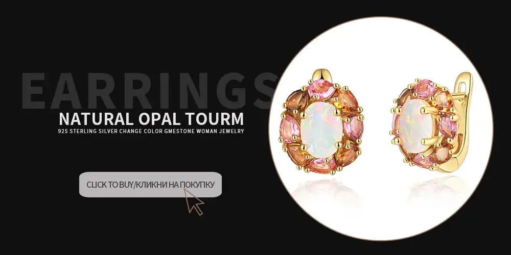 Colorful natural opal cut with natural tourmaline gemstone gorgeous design ring 925 sterling silver fine jewelry gift for mom JNi3 shop