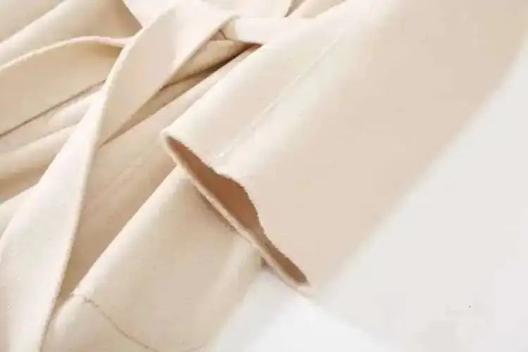 LANMREM 2025 High-End Water Ripple Double-Sided Wool Coat | Long Robe-Style