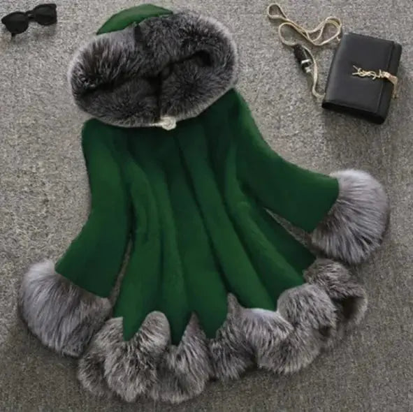 Faux Fur Mink Fur Coat JNi3 shop