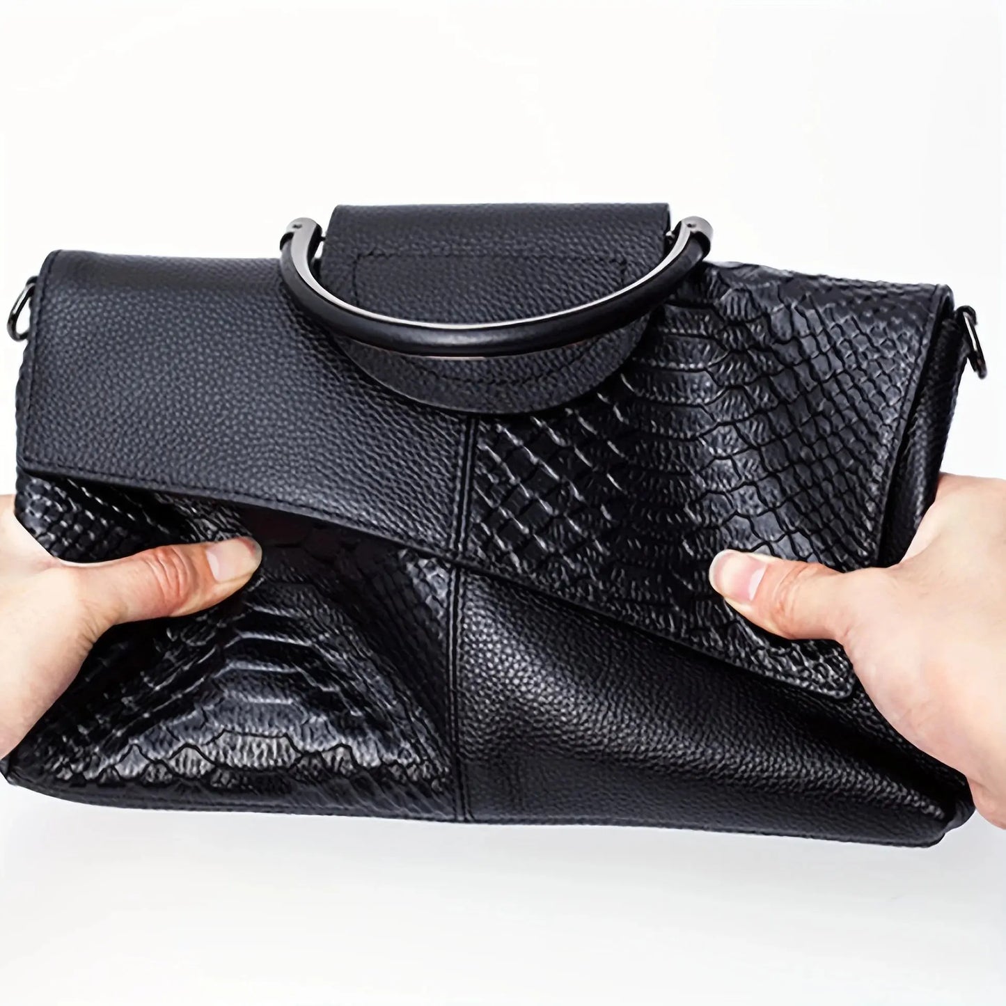 Crocodile Pattern Handbag, Women Luxury Crossbody Bag, JNi3 shop