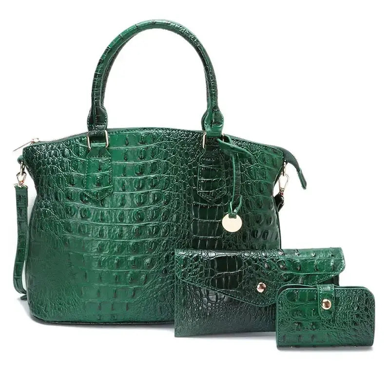 New Trendy Large Capacity Versatile Three-piece Set Commute Essential Shoulder Bag Crossbody JNi3 shop