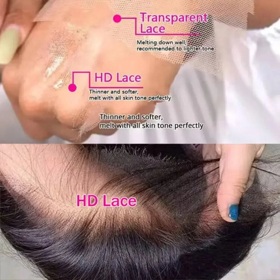 Ali Coco HD Brown Pink 13x4 Body Lace Frontal Wig For Women 12A Pink Hightlight Lace Front Human Hair Wigs Preplucked JNi3 shop