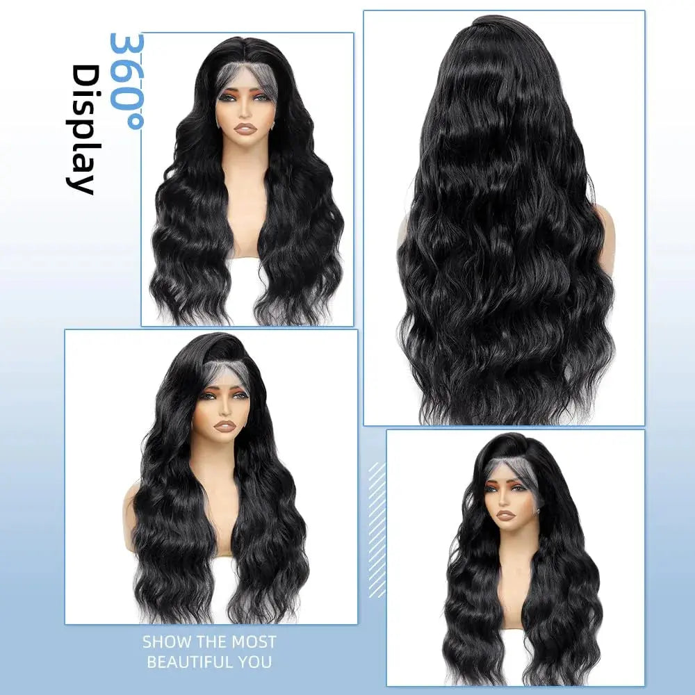 200 Density Body Wave 13x4 360 HD Transparent Lace Front Human Hair Wig 13x4 Lace Frontal Wigs For Women Pre Plucked JNi3 shop