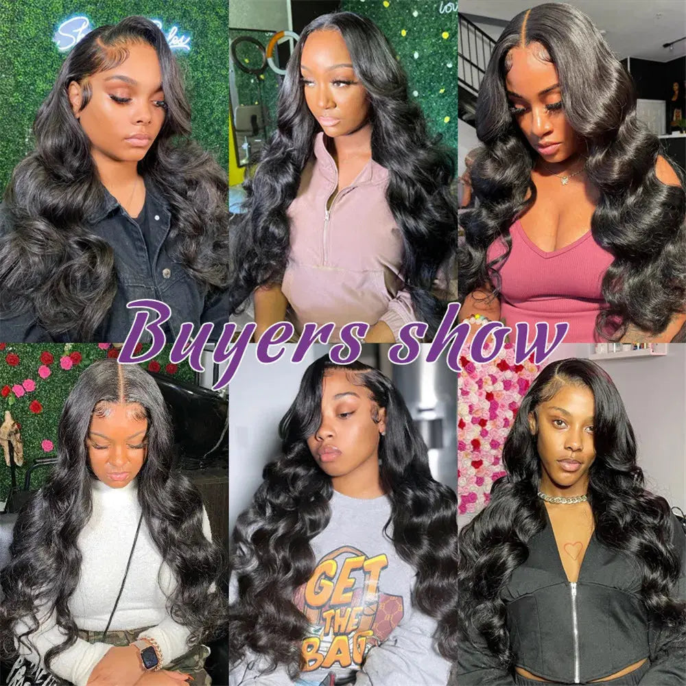 13x6 Hd Lace Frontal Human Hair Body Wave  Wigs, Lace Front Human Hair Wig JNi3 shop
