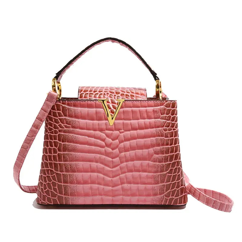 Elegant Leather Classic Designer Handbag Luxury Paris Fashion Trendy For Business Women With Letter Logo Commuter Bag JNi3 shop