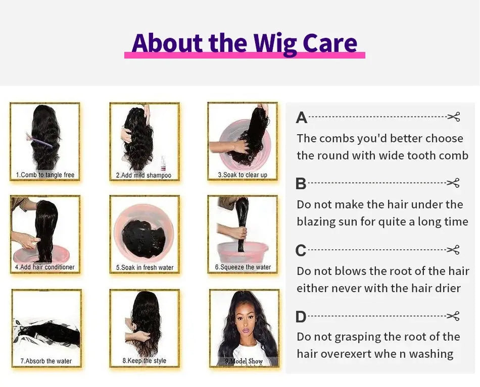 Highlights Ombre Blue Yellow 613 Colored Lace Closure Body Wave Wigs 13x6 Lace Frontal Human Hair Wigs Pre Plucked 200% JNi3 shop