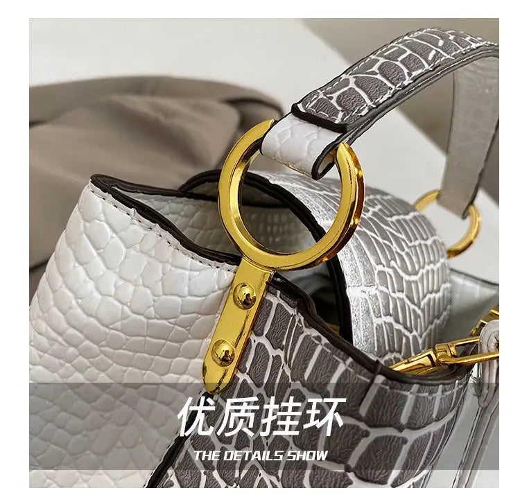 Elegant Leather Classic Designer Handbag Luxury Paris Fashion Trendy For Business Women With Letter Logo Commuter Bag JNi3 shop