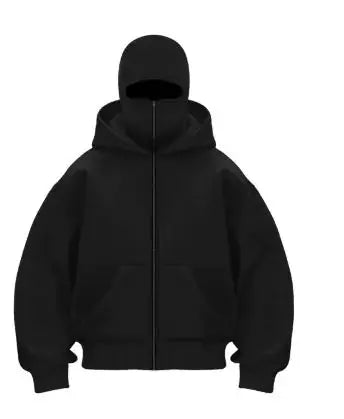 Double Hood Design Hooded Sweater JNi3 shop