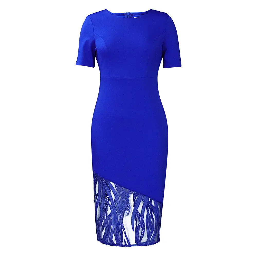Plus Size Women's Temperament Ol Dress Cjdropshipping
