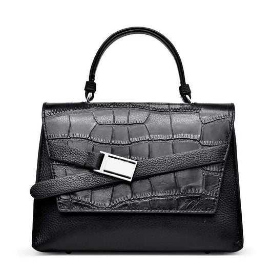 Elegant Lightweight Leather Alligator Print Handbag Cjdropshipping