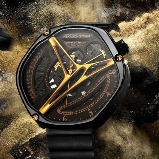 Men's Hollowed Out Alien High-end Watch Dropshipman