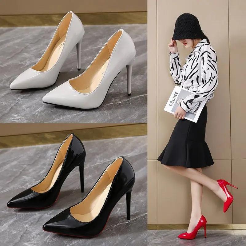 Plus Size Women's Shoes High Heels Sexy Stiletto Heel Fruit Color Cjdropshipping