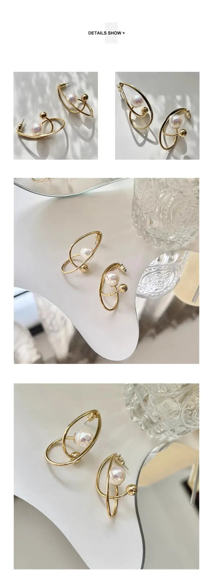European And American French High-end Pearl Earrings For Women - JNi3 shop