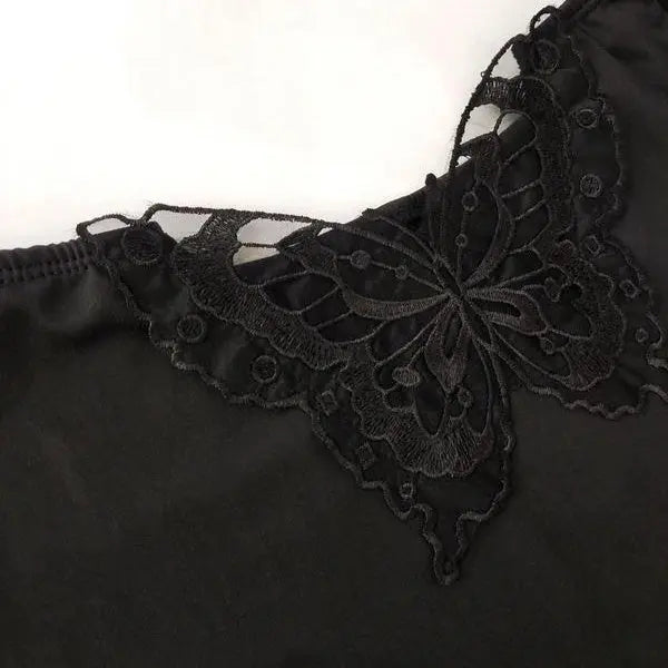 New Shirt Women's Butterfly Embroidery JNi3 shop