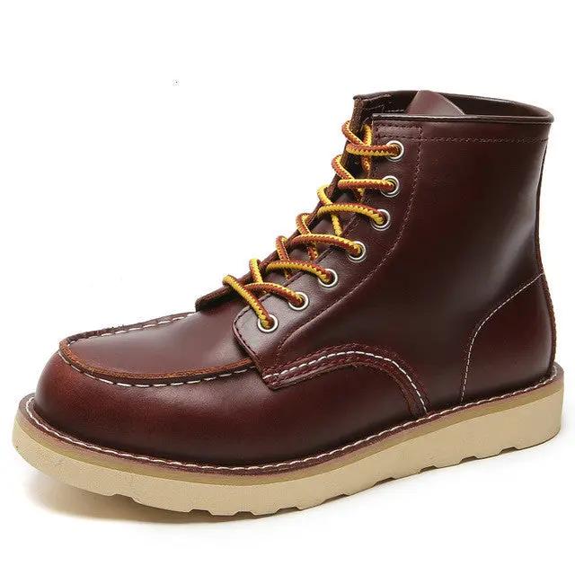 Tooling Leather High-top Martin Boots Cjdropshipping