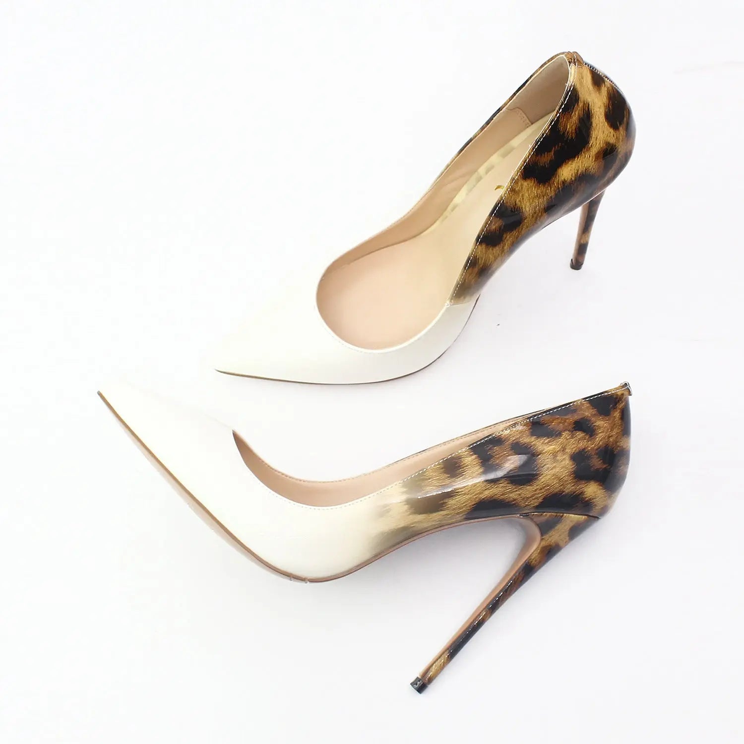 Animal Texture Pointed Toe High Heel Women's Shoes JNi3 shop