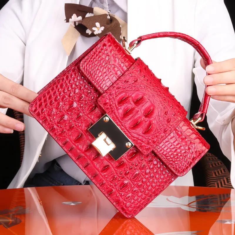 Personalized Leather Fashion All-match Small Square Bag Cjdropshipping