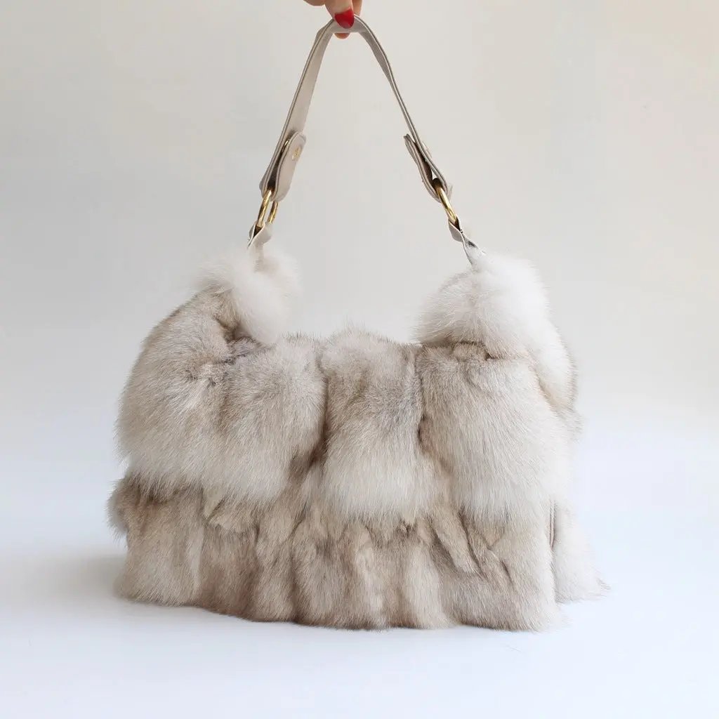 Fur Fox Hair Women's Bag Single Shoulder Belt Cjdropshipping
