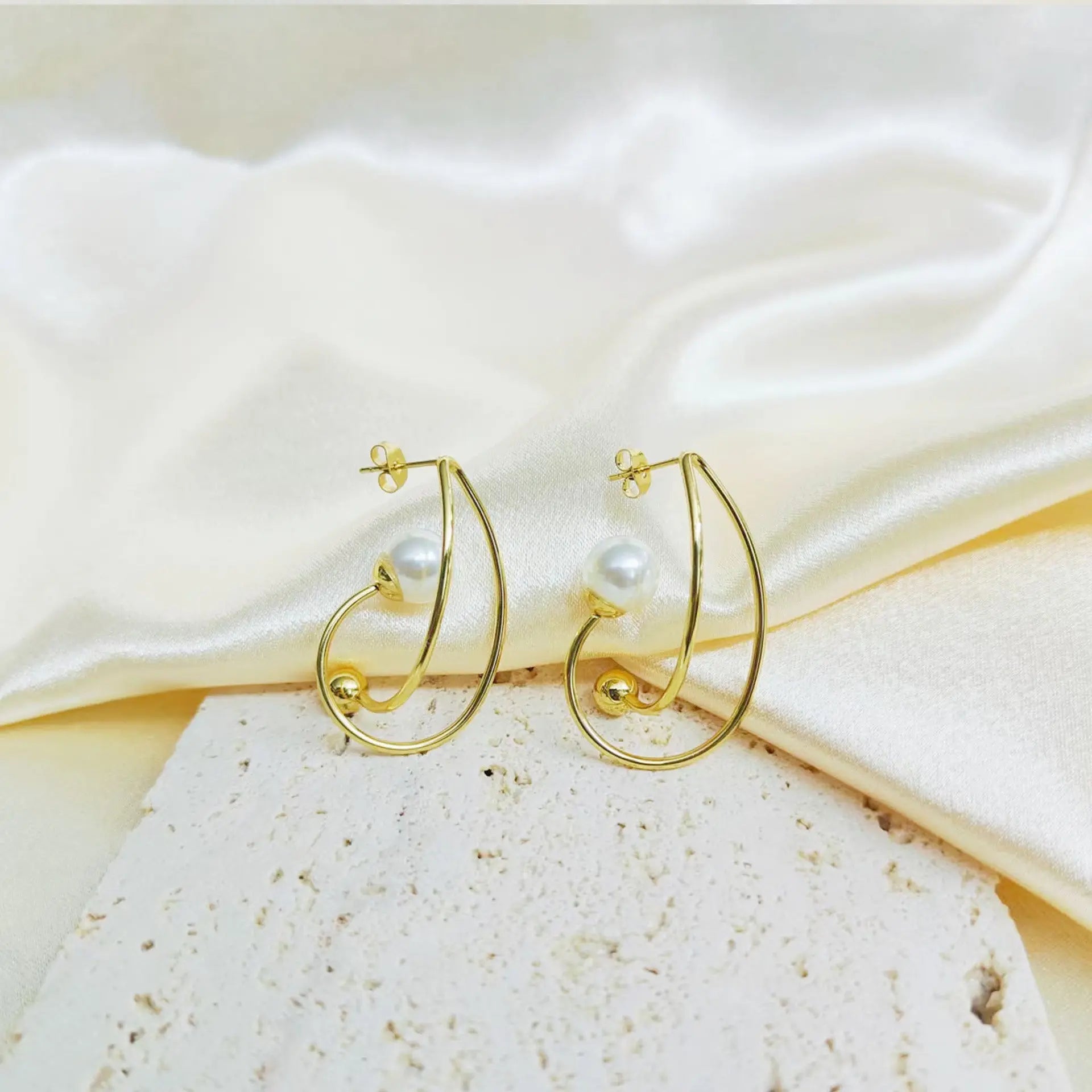 Stainless Steel Cool Ins French Fashion Earrings Cjdropshipping