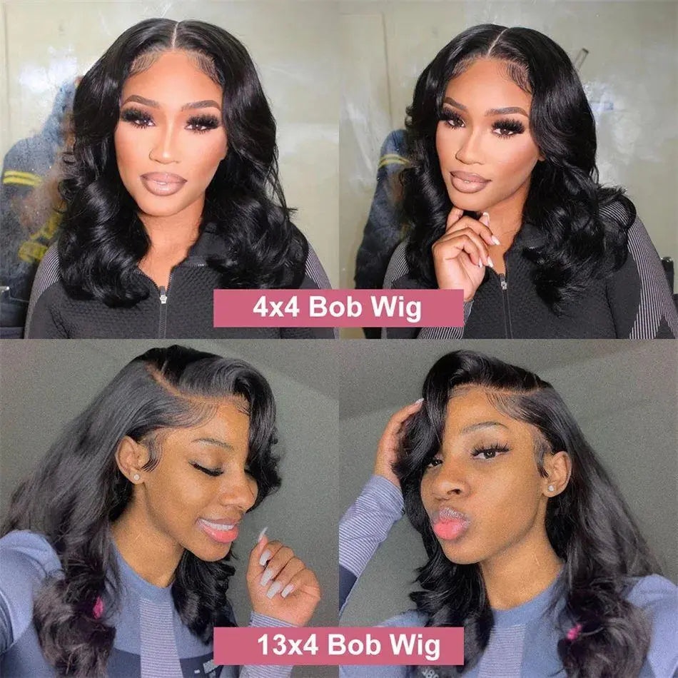 Women's Solid Color Transparent Lace Forehead Wig - JNi3 shop