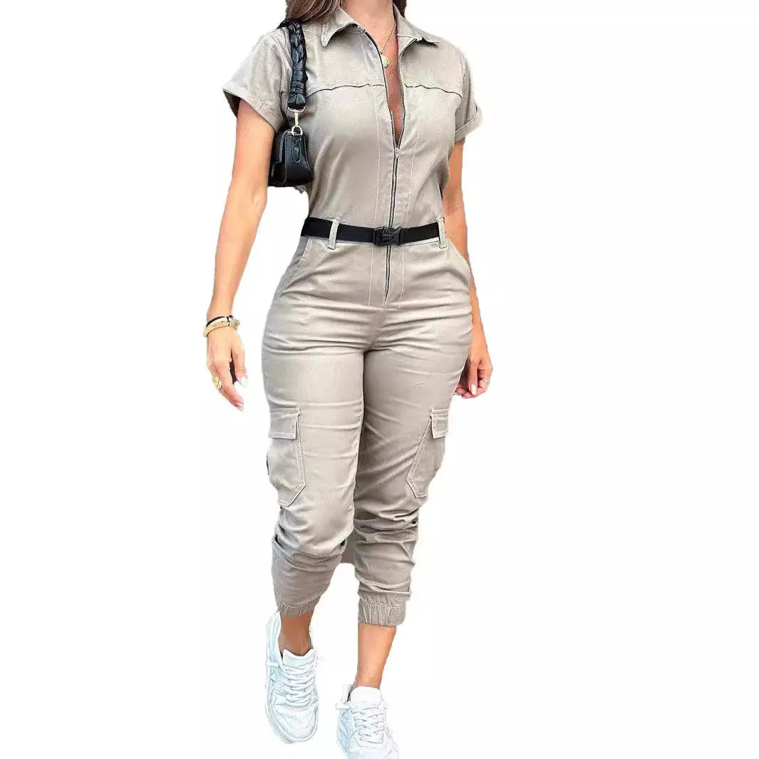 Women's Casual Work Clothes Jumpsuit Cjdropshipping