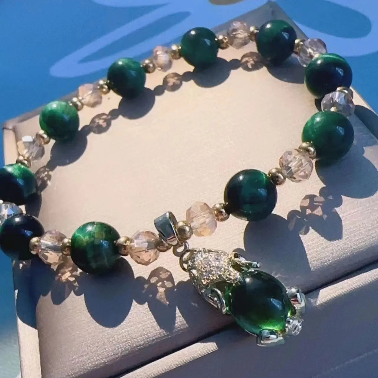 Hot Sale Natural Vanves Stone Single Double Chain Crystal Bracelet Cjdropshipping