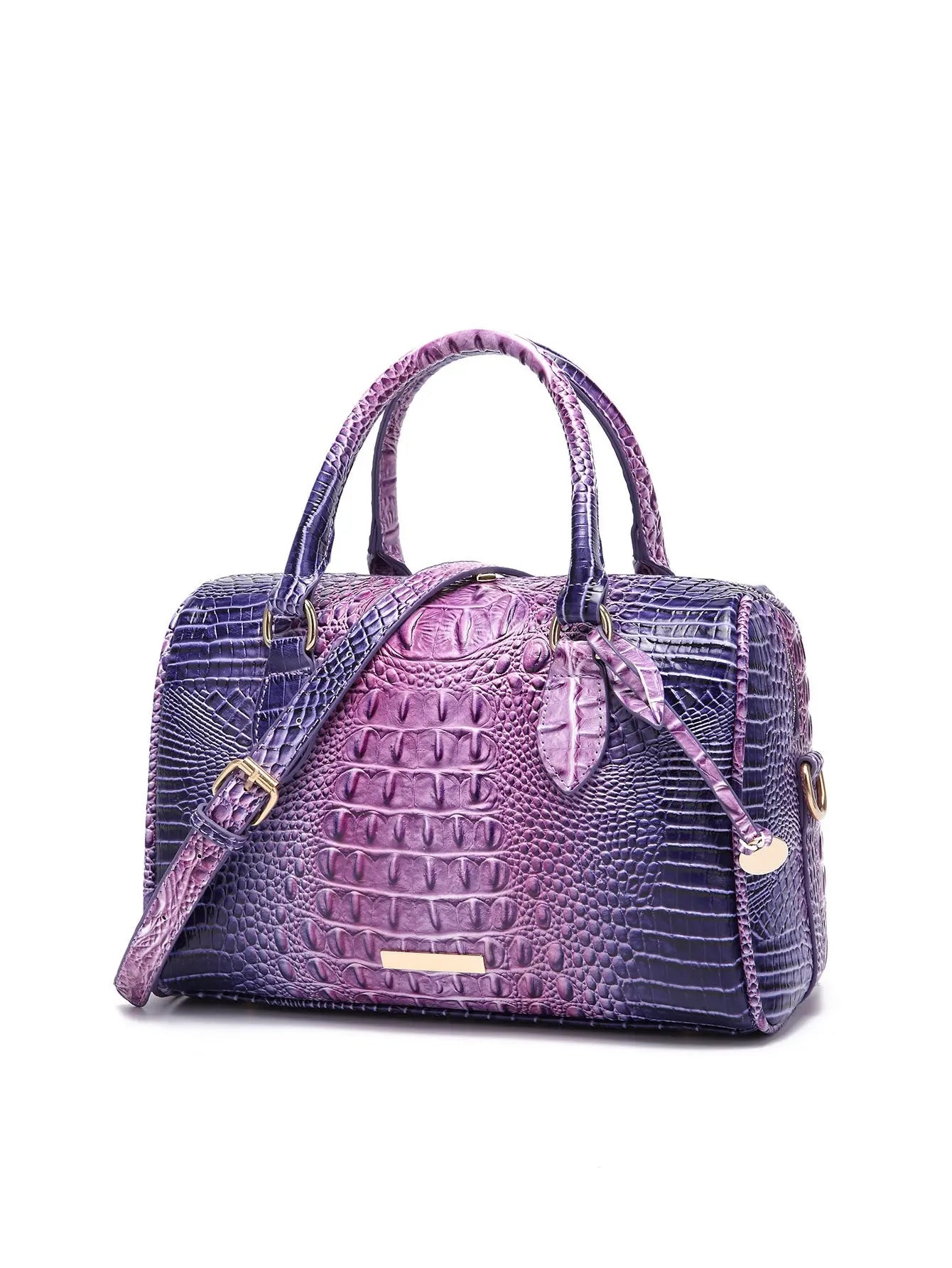 trendy Crocodile pattern Fashion Crossbody Travel Retro Women's Bag Cjdropshipping