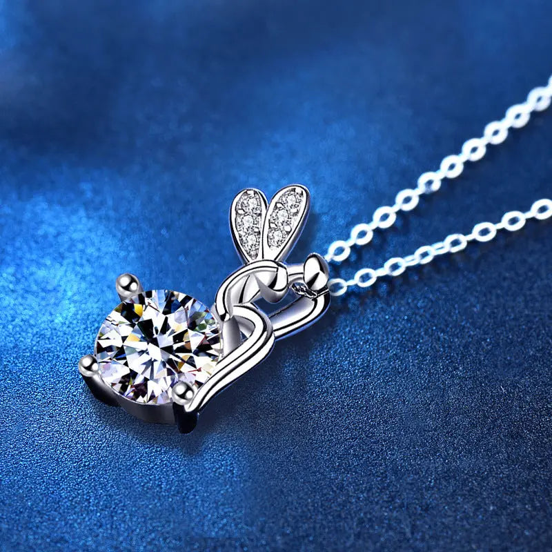 Moissanite 925 Sterling Silver FARCENT Necklace For Women - JNi3 shop