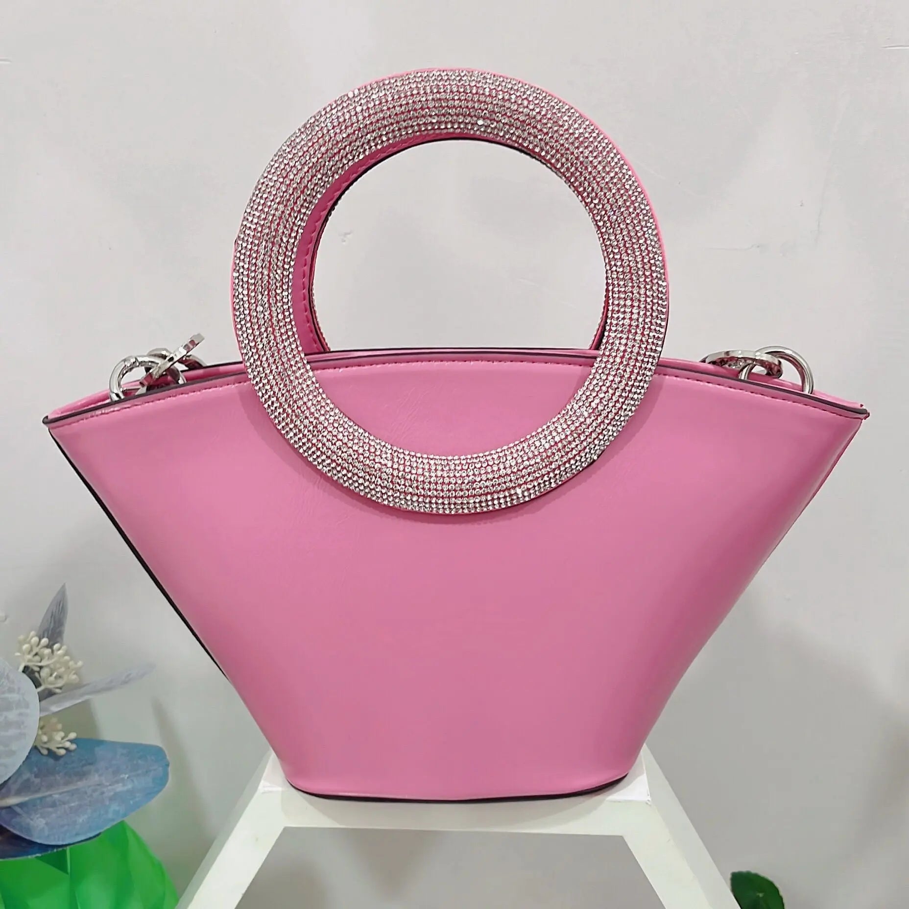 Diamond Round Handle Portable Basket Pack Cjdropshipping