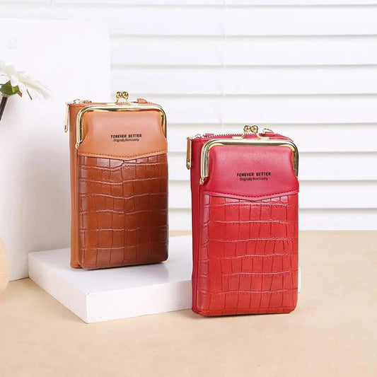 New Women's Embossed Pattern Large Capacity Diagonal Bag Cjdropshipping