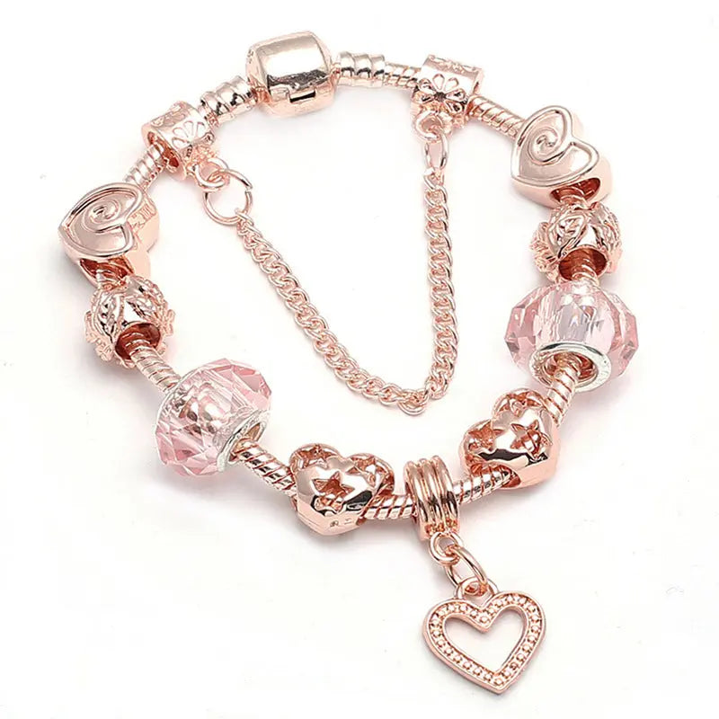Fashion Love Geometric Rose Gold Bracelet Women's Jewelry Cjdropshipping