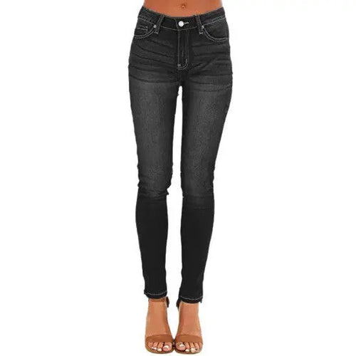 Women's Slim Fit Stretch Skinny Trousers JNi3 shop