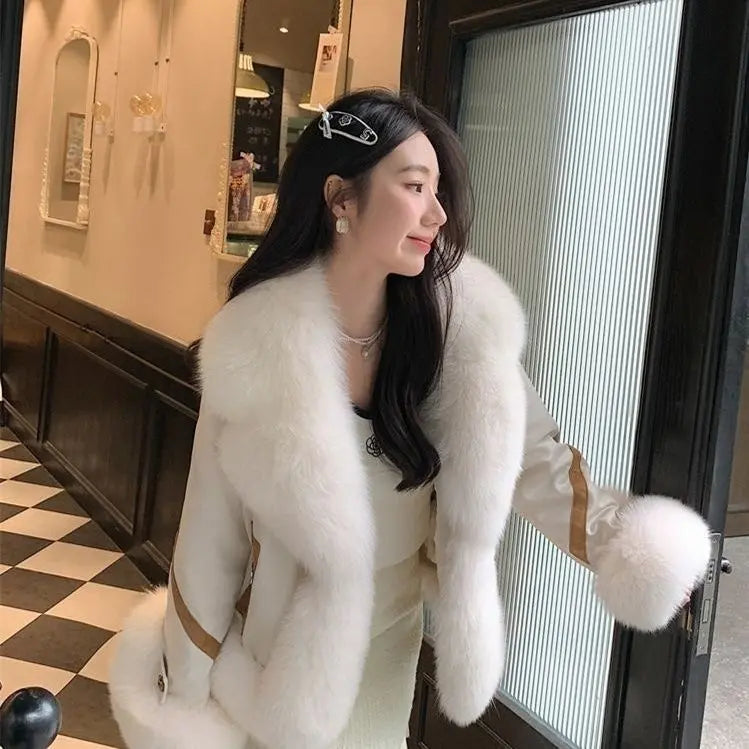 Women's Short Autumn And Winter Cotton Thick Fashion Fur Coat Cjdropshipping