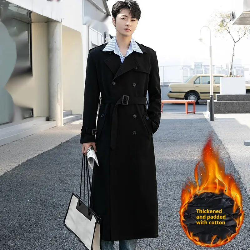 Windbreaker Men's Long Type Slim Fit JNi3 shop