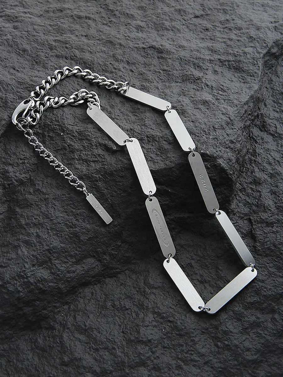 Metal Splicing Necklace For Men Cjdropshipping