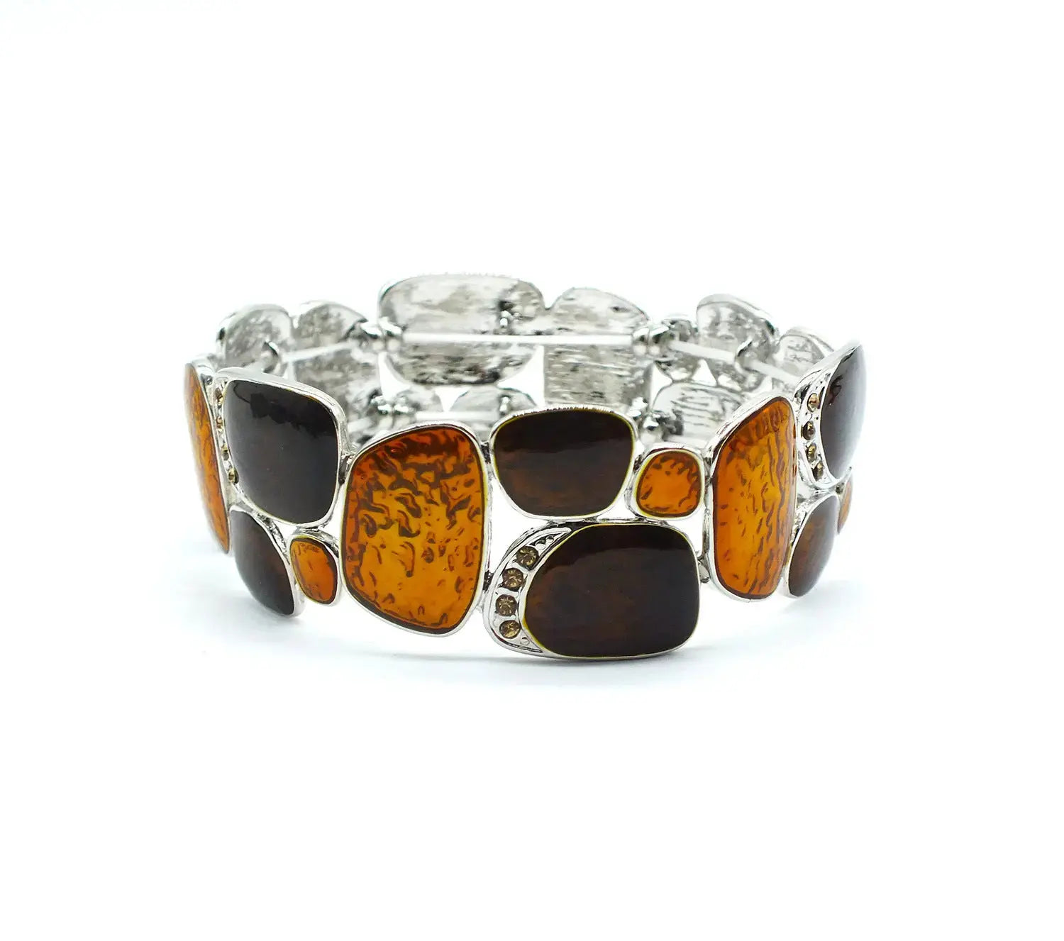 Geometric Enamel Stretch Bracelet For Women JNi3 shop