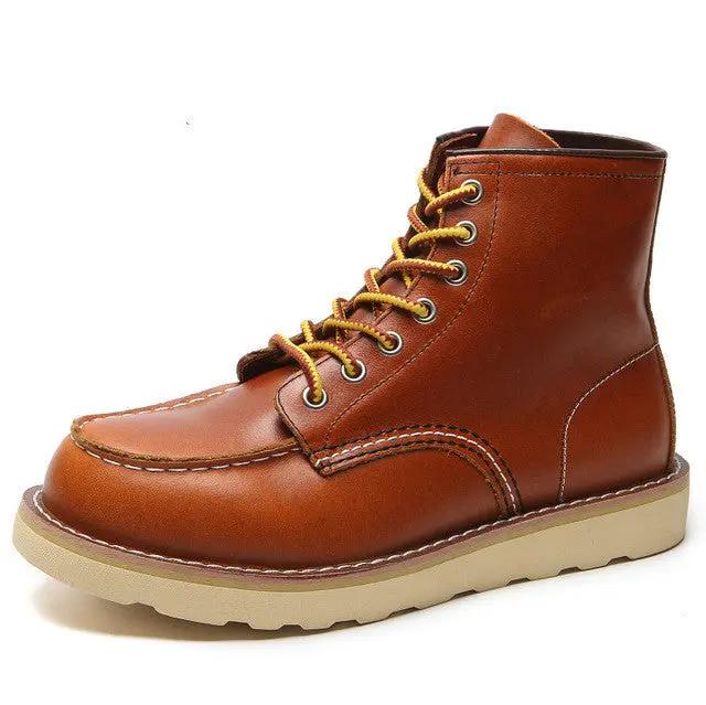 Tooling Leather High-top Martin Boots Cjdropshipping