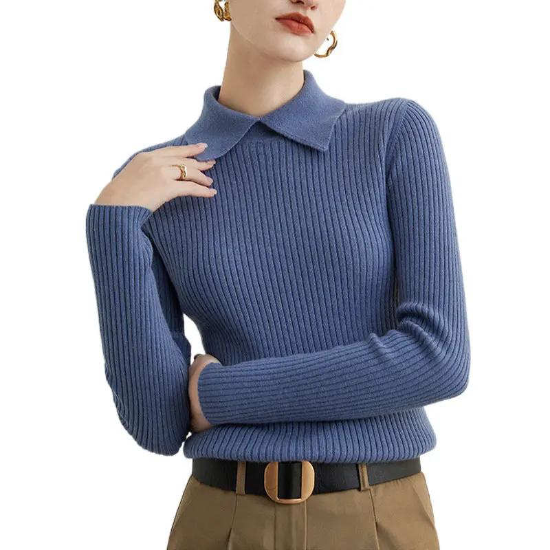 Pullover Cashmere Sweater Autumn Winter Retro Fashionable Cjdropshipping