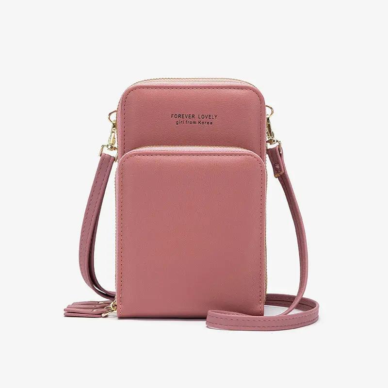 Crossbody Bag Women Tri-fold Pockets Phone Bags Cjdropshipping