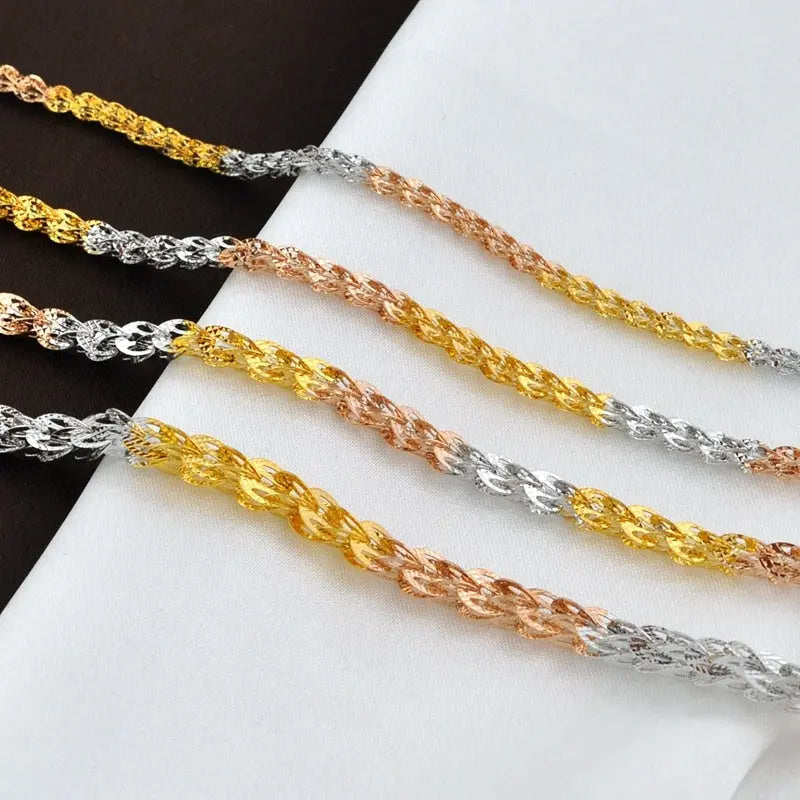 Silver Phoenix Tail Chain Necklace Female Color Gold Necklace Cjdropshipping