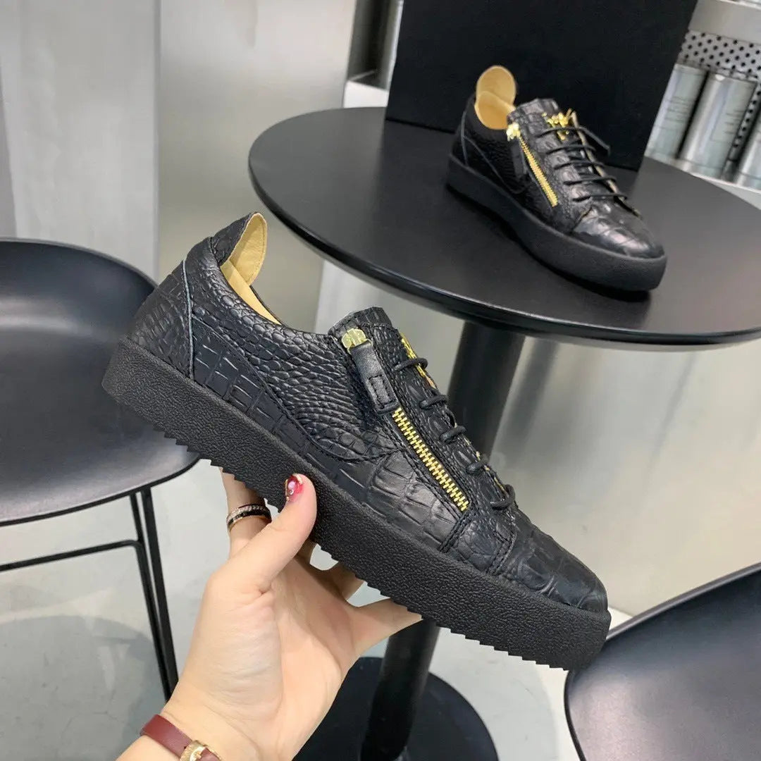 European Station Men's Cowhide Fashion Casual Board Shoes JNi3 shop