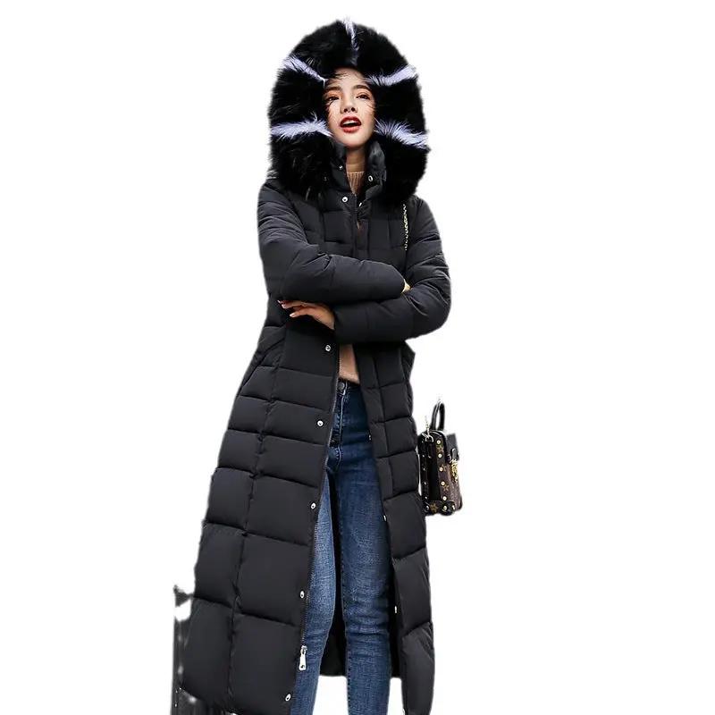 Slim-fit Over-the-knee Padded Cotton Coat Winter Coat Cjdropshipping
