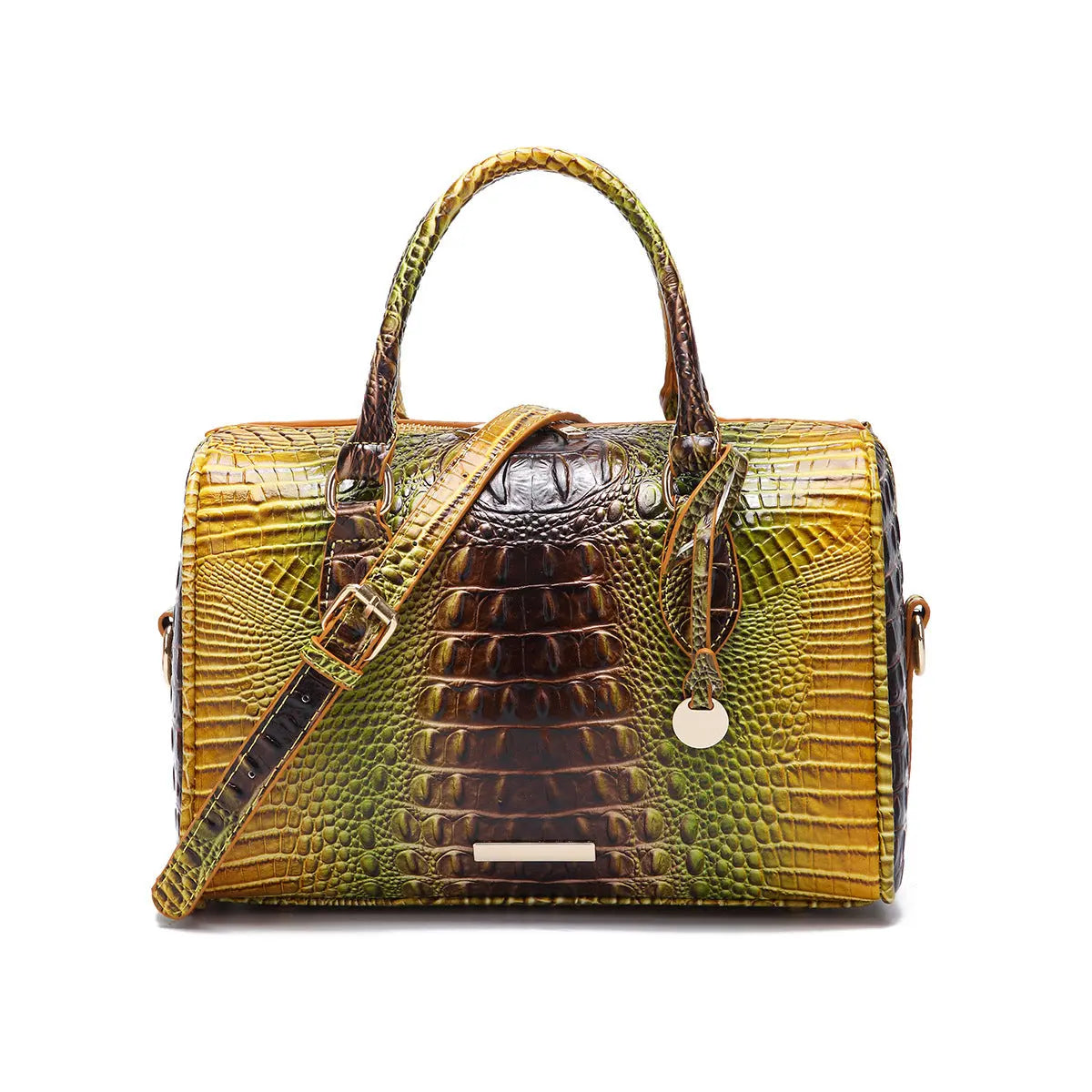 trendy Crocodile pattern Fashion Crossbody Travel Retro Women's Bag Cjdropshipping