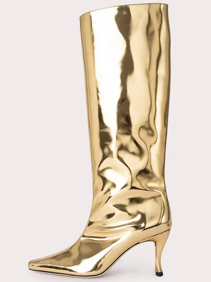 New Style Square Head Cowboy Boot Women Dropshipman