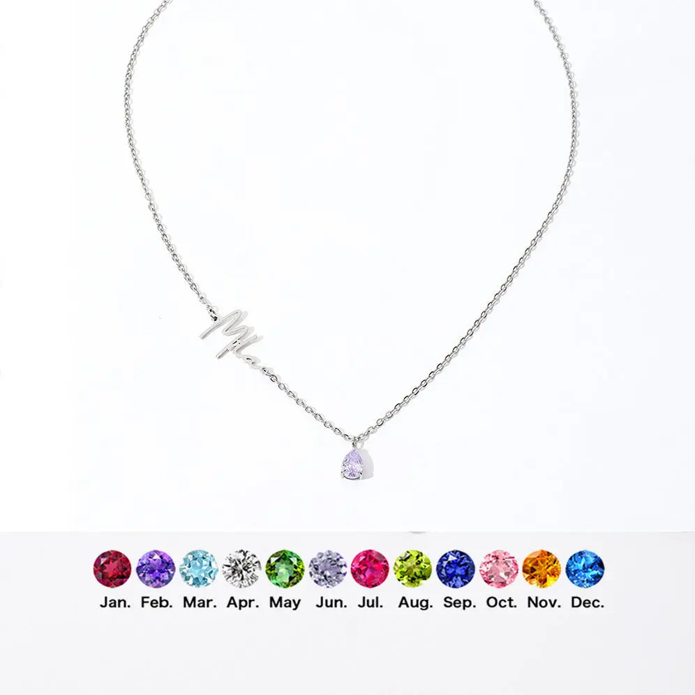 Stainless Steel Custom Name Necklace DIY Personalized JNi3 shop