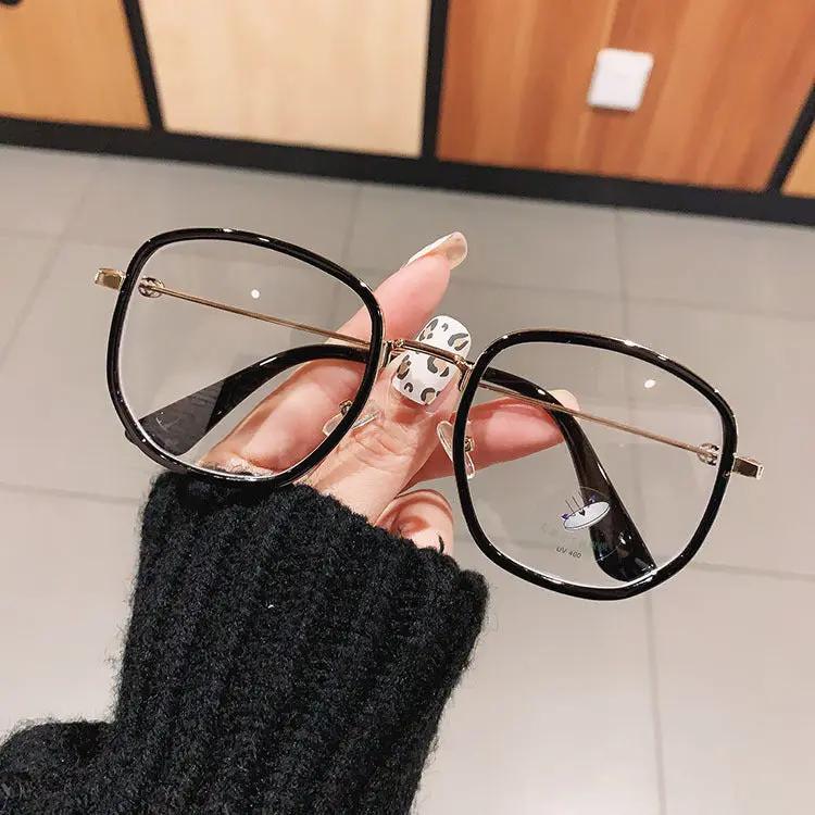 Myopia Glasses Frosted Trend Hot Style Fashion Undressed Photo Show Face Small Glasses Frame Cjdropshipping