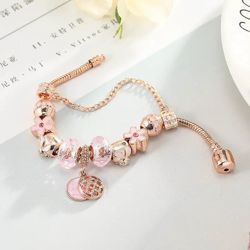 Fashion Love Geometric Rose Gold Bracelet Women's Jewelry Cjdropshipping