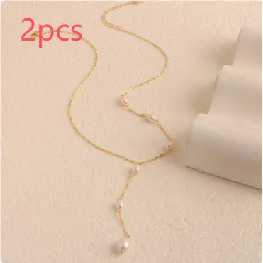 Freshwater Pearl Necklace 925 Silver Design Sense Senior Light Luxury Cjdropshipping