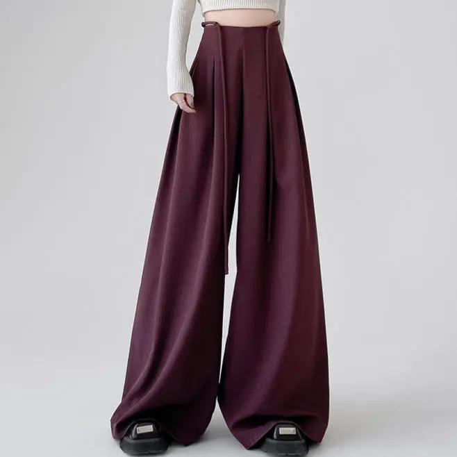 High Waist Drooping Loose Loose Trousers Casual Pants Cjdropshipping