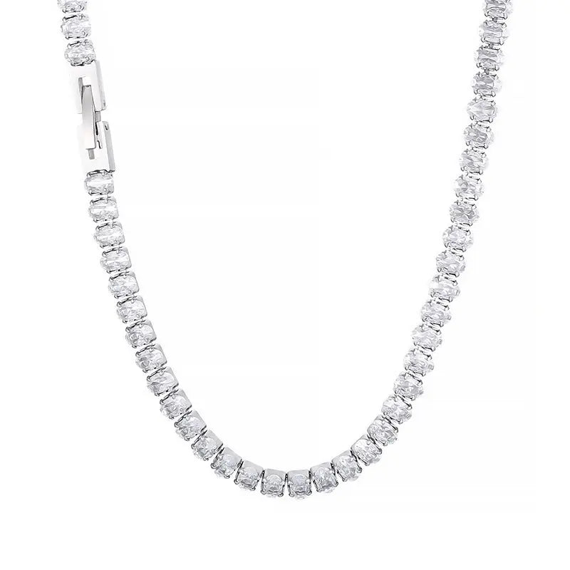 Women's Retro Color Zircon Necklace Cjdropshipping